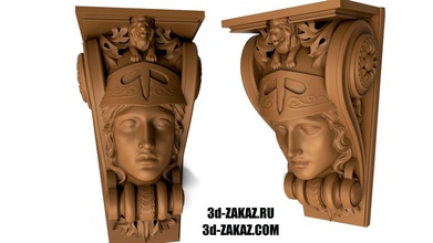 cabeça deusa antigo elemento decorativo a arte antiguidades decorativos guerreiro amazon esculturas 3d print model - Mito3D