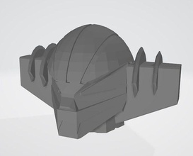 cabeza jeeg robot lego minifigs personalizado minifigura figura mini pasatiempo bricolaje diy 3d print model - Mito3D