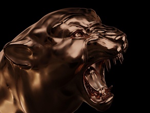 head panther art panther cat blender steel jewelry printing highpoly puma bengal kitty print printable art sculptures