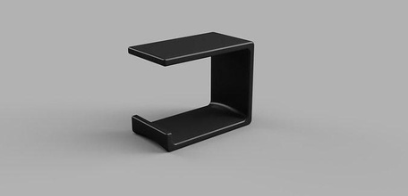 heapdhone hanger headphone minimalist furniture design hobby diy 3d print model - Mito3D