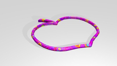 cuore gioielli ciondolo preziosi art casa giocattolo regalo presente gadgetchallenge artchallenge ciondoli giocattoli sfida 3d print model - Mito3D