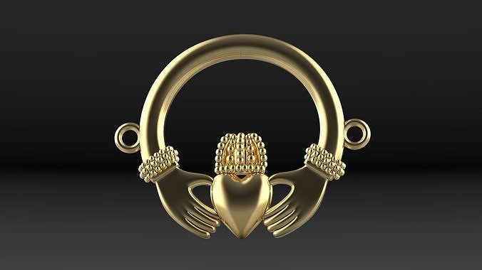 heart hand pendant hands mom gold jewelry jewellry diamond printing printable pendants precious shining necklace silver ring fashion human valentine 3D print model - Mito3D