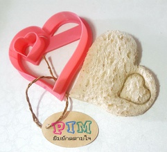 heart cookie cutter hobby-diy valentine wedding christmas polymer clay fondant hobby diy hand tools 3d print model - Mito3D