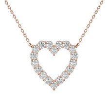 heart love solitaire pendant 360 animation 3dm stl renders wedding gold jewel jewellery printable diamond platinum necklace pendants jewelry delicate gift penndant valentine 3d print model - Mito3D