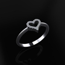 Herz Ring Schmuck Luxus elegant Juwel Gold Silber Hochzeit Diamant Ohrring Armband Halsketten Anhänger Nashorn Zubehörteil Schönheit Mode Design Tiffany Ringe 3d print model - Mito3D