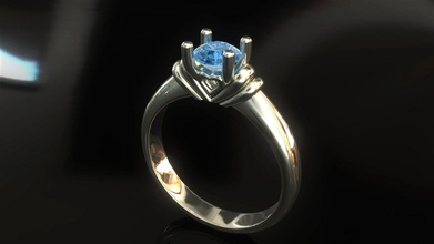 cuore anello solitario gioielli solitaire gioiello matrix gemvision rhino oro baeutiful matrimonio la sterlina argento di fidanzamento diamanti moda vintag stampabile cad diamante anelli 3d print model - Mito3D