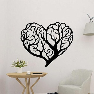heart tree 2d wall decoration door mom easy print ender home page house art 3d print model - Mito3D