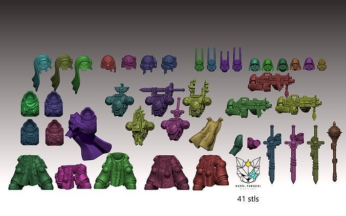 pesado Bois sombrio anjos gravidade kit jogos brinquedos borda 3D print model - Mito3D