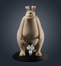 hector bouledogue chaton looney airs imprimable 3d objets collection dessin animé mignonne personnage miniatures tv art jouets jeux 3d print model - Mito3D