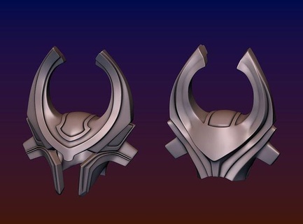 heimdall capacete cavaleiro Deus mitológico Thor maravilha Ragnarok personagem armaduras arte vale doméstico esculturas 3d print model - Mito3D