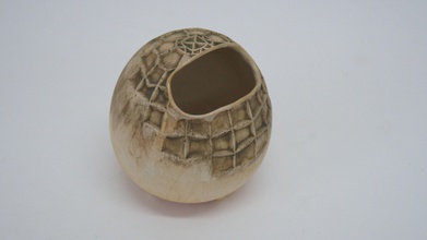 heliconian uovo casa contenitore arredamento la decorazione ornamento artchallenge 3d print model - Mito3D