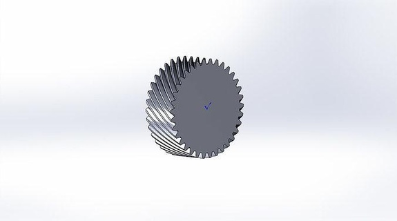 helikal gear reduction helix decor science engineering 3d print model - Mito3D