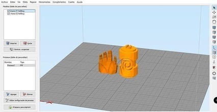 hellboy hand print3d printable 3d games toys 3d print model - Mito3D