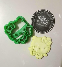hello kitty kurabiye kalıbı hobi-diy cookiecutter Merhaba polymercray hobi diy el araçlar aletleri 3d print model - Mito3D