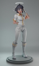 helltaker azazel angel statue stl woman figure body art sculptures games toys 3d print model - Mito3D