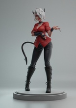 helltaker zdrada woman girl latex sculpture sexy art character sexual sculptures games toys 3d print model - Mito3D