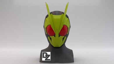 dümen kamen sıfır bir 01 binici sanat maske kamenrider reiwa erareiwa zeroone cosplay helm tarar kopyaları 3d print model - Mito3D