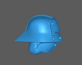 capacete freeguild armaduras casque martelo guerra cidades sigmar citiesofsigmar guarda jogos brinquedos borda 3d print model - Mito3D