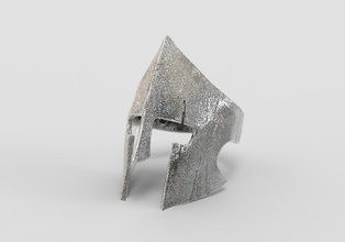 Helm ring Schmuck helm Silber gold dimond kostbar Hochzeit Ringe Platin 3d print model - Mito3D