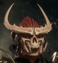 Shao Kahn helmet from Mortal Kombat 11 - Earthrealm Monarch