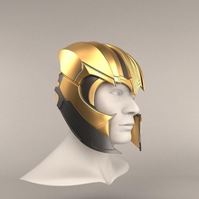 capacete of thanos filme vingadores infinidade guerra maravilha super heroi 3d impressora faça cosplay passatempo 3d print model - Mito3D