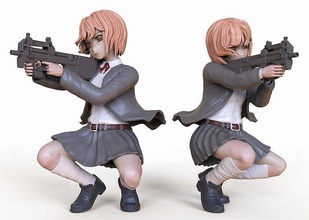 enriqueta pistolero gilrs muchachas armas ecos hembra anime henriettta juegos juguetes 3d print model - Mito3D