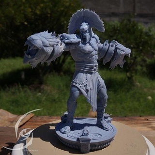 Hércules stl 3d 3dprint Dios guerra juguete imprimible juguetes juegos juego personaje escultura estación 3d print model - Mito3D