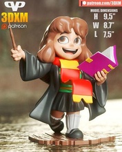 hermione chibi 3d impression stl jeux jouets 3d print model - Mito3D