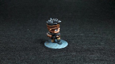 hero chibis space miniatures boardgames cute games toys board 3d print model - Mito3D