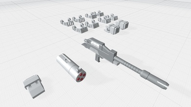 hg canlandırmak rx78 prototip gundam dönüştürmek takım mecha mekanik bilim fi bilimkurgu robot silah gunpla hobi kendin yap 3d print model - Mito3D