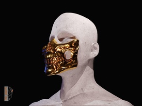 higgs mask death stranding deathstranding diehardman cosplay deathstrandingcosplay props ludens fragile 3dmodel 3dprint kojima games toys accessories face skull game 3d print model - Mito3D