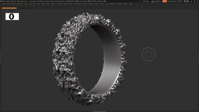 alta detalhadas anel de impressão 3d do modelo jóias anéis felino printable presente casamento escultura 3dprint zbrush stl jóia 3d print model - Mito3D