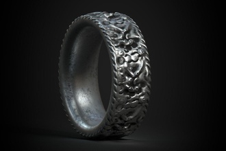 Alto detalhado anel 3d impressão modelo joalheria argolas felino jóias imprimível presente Casamento escultura 3dprint zbrush stl jóia 3d print model - Mito3D