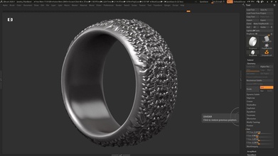 alta dettagliata ring in 3d il modello di stampa anello dettagliate gioielli anelli felino la stampabile regalo matrimonio scultura 3dprint zbrush stl gioiello 3d print model - Mito3D