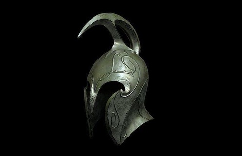 high elven helmet lord rings 3d digital file lotr fantasy hobbit tolkien elf orc games toys gandalf sauron legolas bilbo aragorn frodo baggins gimli saruman elrond elves hobby diy 3d print model - Mito3D