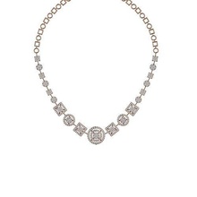 alto joyería joya diamante collar pendientes conjunto stl jcd boda compromiso imprimible brillante collares 3d print model - Mito3D