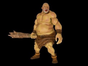 hill giant dungeons dragons dnd giants sculpture figure board games rpg miniatures toys 3d print model - Mito3D