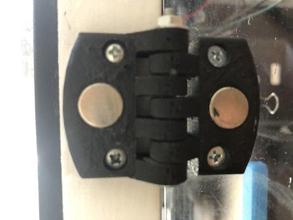 Scharnier magnetisch Magnetscharnier Selbstpositionierung stilvoll Hobby DIY mechanisch Teile 3d print model - Mito3D