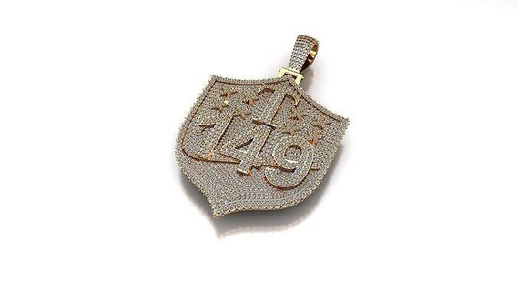 hiphop pendants pendant diamond printable silver gold fashion hop hip rings luxury jewelry ring men cad women design 3d print model - Mito3D
