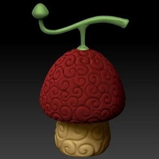 Hallo quot mi Modell Stück Teufel Obst Möbel Geek akumanomi devilsfruit Anime ruffy Gummifrucht gomugomunomi Affe Kunst Skulpturen 3d print model - Mito3D