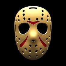 hockey mask of a maniac face drama halloween uniform fashion beauty cosplay accessory games toys game accessories 3d print model - Mito3D