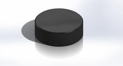 hockey palet glace objectif patinoire jeux jouets jeu accessoires 3d print model - Mito3D