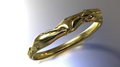 hold - engagement ring jewelry 3dprinting art gold printable rings 3d print model - Mito3D
