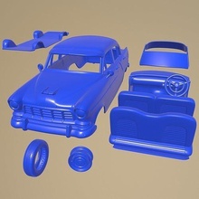 holden especial 1958 imprimible coche vehiculo separar partes cuerpo espacio 1 10 scalextric Tamiya rc miniz tractor kyosho axial traxxas 3d print model - Mito3D