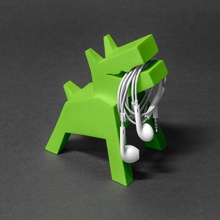 chien garde titulaire soutien écouteurs maison animal décor général loup dalmatien rottweiler 3d print model - Mito3D