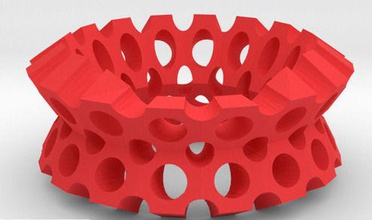 holes bracelet jewelry fashion abstract other bracelets 3d print model - Mito3D