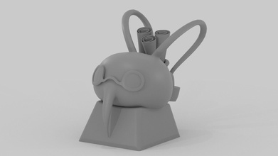 oco cavaleiros chave cápsulas figura arte conceptual idéia escultura passatempo faça 3d print model - Mito3D