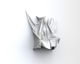hollow man floating art piece contemporary asham modernart sculpture sculptures 3d print model - Mito3D