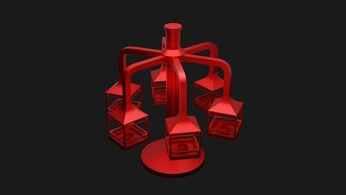 accueil maison décor produit hdp1 famille boîte art cadeau technologie noël éclairage lampe 3d print model - Mito3D