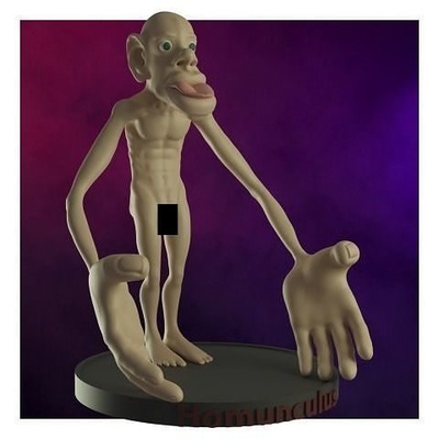 homunculus harry potter figurine homunculo psichology neurology decor science 3d print model - Mito3D
